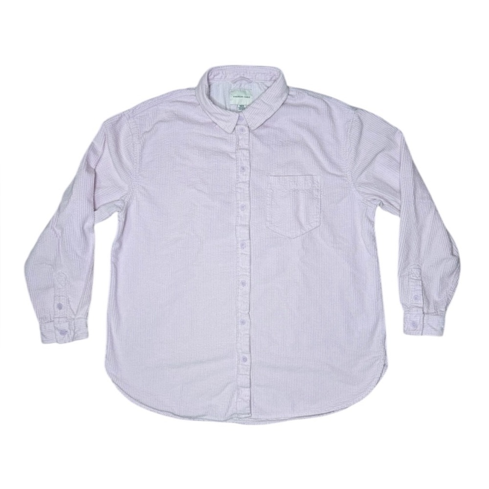 American Eagle corduroy flannel shirt